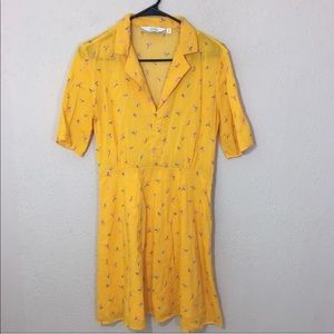 & other stories yellow dress - 8